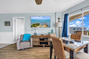 Living room with TV