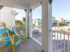 Upstairs Balcony