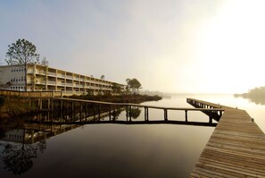Waterfront condo with 3 piers for fishing, crabbing & docking boats