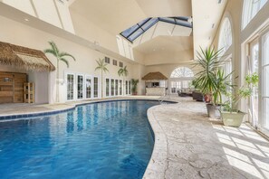 Enjoy the pool at any time of the year!