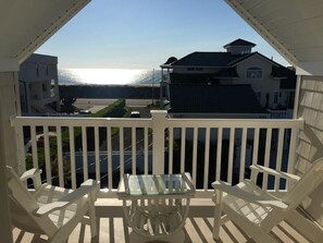 upstairs balcony