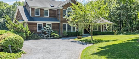 House & Front Lawn