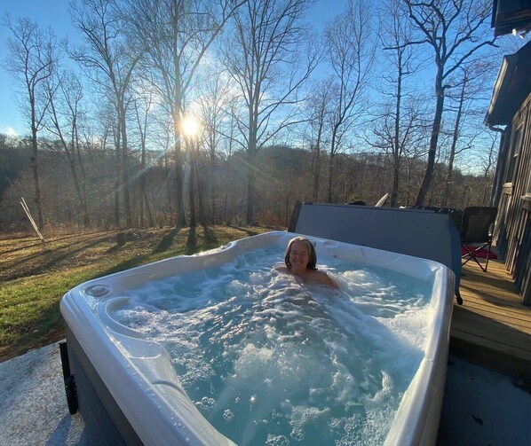 Bubbelpool utomhus
