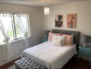 2nd Bedroom has a full bath and shared bath.