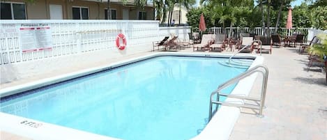 Heated pool and large gazebo and 3 gas grills and lots of outside dining