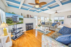 Surf or Sound Realty - 610 - Bold Surf - Great Room -4