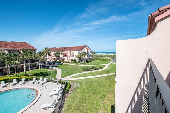 Ocean View from master bedroom balcony