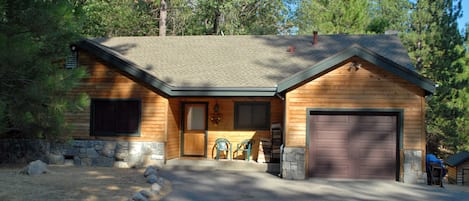 Front view of cabin