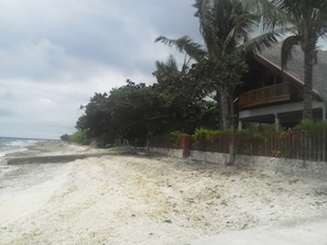 House and beach