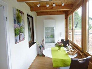 Appartement in der Wolfsgrube-Essbereich