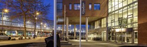 Front of property – evening/night
