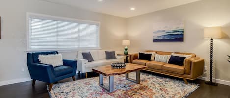 Mid century style living room