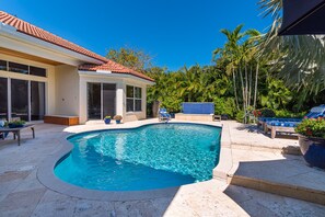 Heated pool