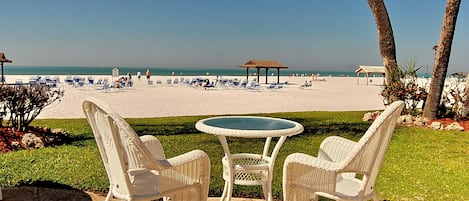 View from my siesta beachfront's patio