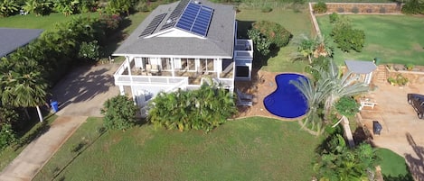 5 Bedrooms, 6 Bathrooms, 3,000 square foot private home with wraparound Lanai 