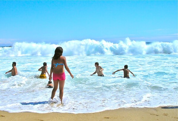 10 Mins walk to this beach