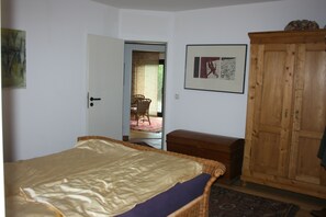 View from bedroom into livingroom