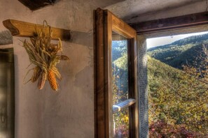 Blick von der Unterkunft