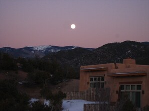 Sunset view from the villa.