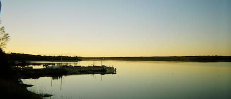 Sunset on Montague bay.