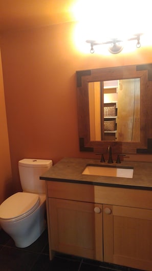 Bathroom off of mudroom.