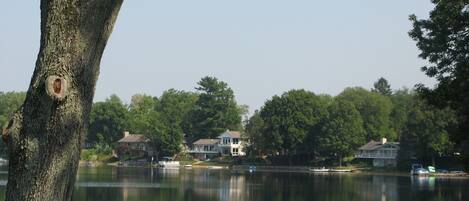 Lake house views