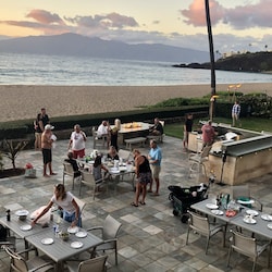 BBQ area