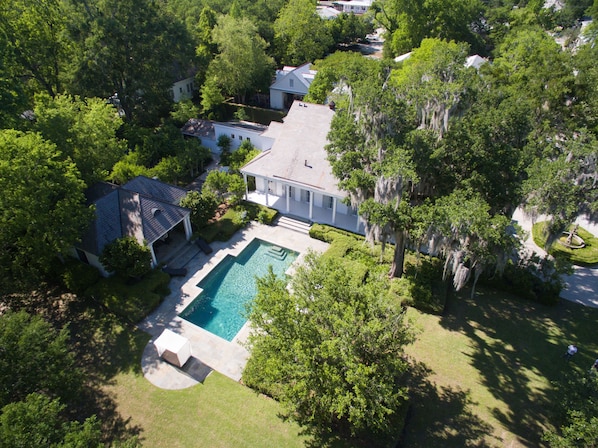 Estate aerial view