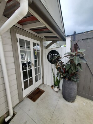 The front door to The Loft