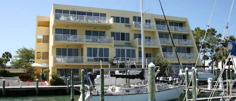 Back Side/Marina View of hotel