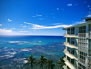 Ocean View from Balcony