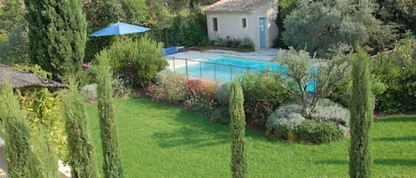 Garden view from first floor