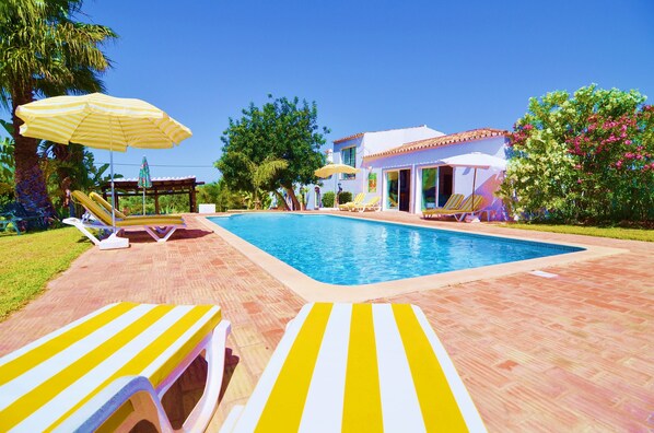 Pool and Farmhouse