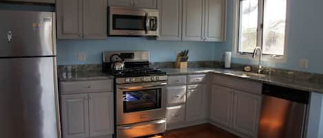 Open floor plan kitchen