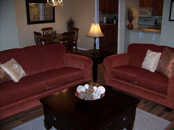 Family Room and Dining area