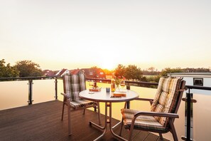 großer Balkon