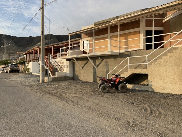Fachada de la casa