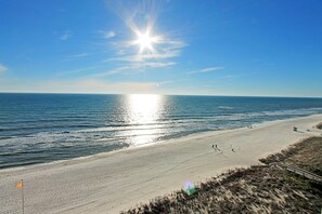 Beach in front of Pelican Walk