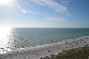 View of Beach from Condo Patio