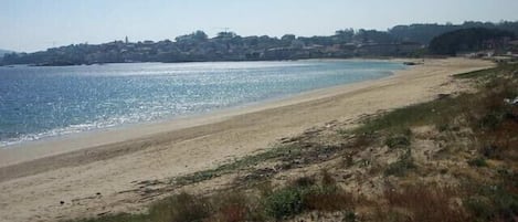 Vista Palmeira y playa da Corna