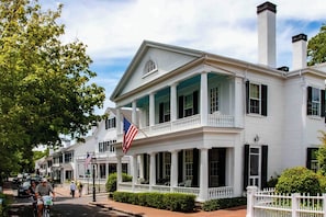 The Captain Morse House looking towards town