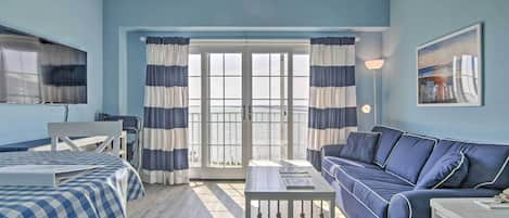 Ocean City Vacation Rental | 1BR | 1BA | 520 Sq Ft | Elevator Access