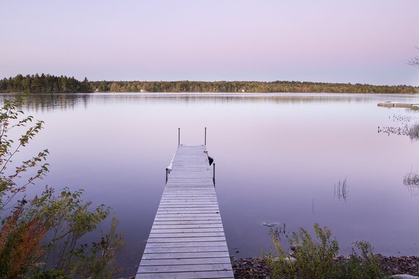 Beautiful colors on the lake