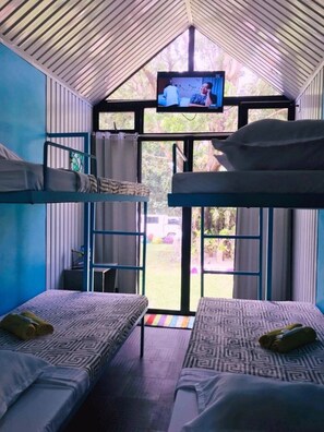 Modern Cabana Bunk Room