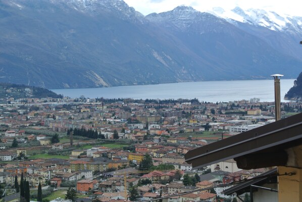 Ausblick vom Balkon
