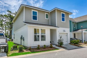 Additional outdoor parking in between homes on a first come basis.