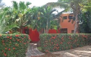 Entrance to Villas Blancas Dos.