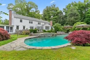 Back of house & pool 