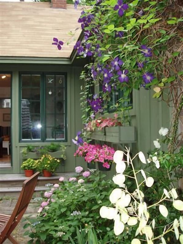 Patio and part of garden