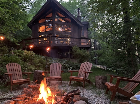 Enjoy S'mores by the firepit!